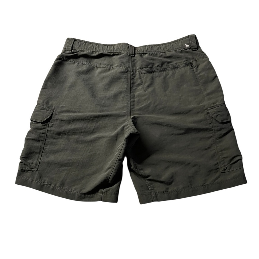 The North Face Army Green Cargo Shorts Durable Outdoor Essential size 38 - Picture 2 of 11